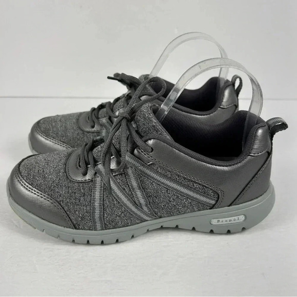 Propet Womens Tami Sneakers Shoes Gray W3265  Low Top Lace Up 7 - Picture 1 of 8